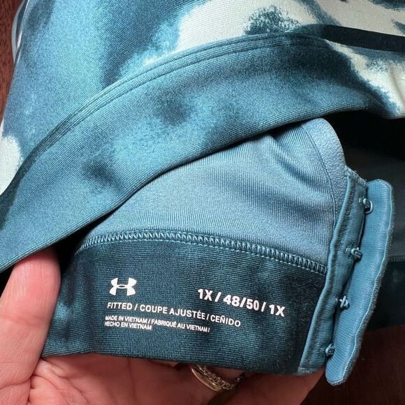 Under Armour Women's UA Infinity High Printed Sports Bra Plus Sz 1X High-Support - Picture 6 of 10